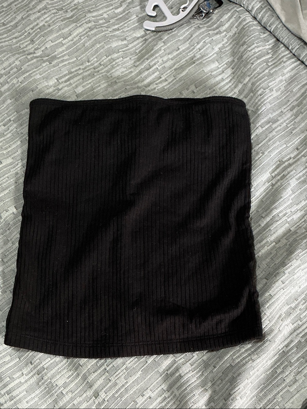 Old Navy Black Ribbed Mini Tube Skirt
